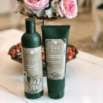 Combo Weilaiya dầu gội gừng hà thủ ô 400ml và dầu xả 250ml kèm bộ mini