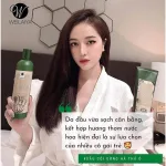 Combo Weilaiya dầu gội gừng hà thủ ô 400ml và dầu xả 250ml kèm bộ mini