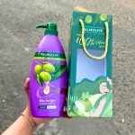 Shop sỉ dầu Gội Xả Palmolive Naturals Silky Straight Chiết Xuất Dầu Olive 600ml