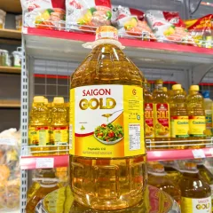 Nguồn hàng sỉ dầu Ăn Thực Vật SÀI GÒN GOLD Gia Khánh Food 5 lít