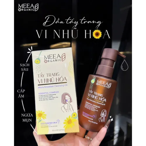 Nơi lấy sỉ dầu Tẩy Trang Meea Organic Vi Nhũ Hóa Micro Emulsion Cleaning Oil 150ml