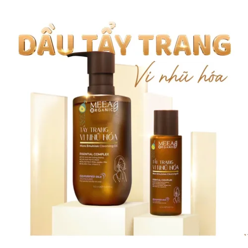 Nơi lấy sỉ dầu Tẩy Trang Meea Organic Vi Nhũ Hóa Micro Emulsion Cleaning Oil 150ml