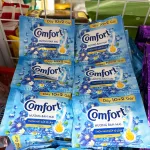 Nguồn hàng sỉ dây 12 Gói Nước Xả Vải Comfort Hương Ban Mai Thơm Mát 18ml/Gói - Màu Xanh Biển