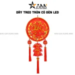 Chuyên sỉ dây Đèn Tròn Chữ Lộc Có Đèn Led Nhạc 40x90cm