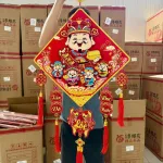 Nơi lấy sỉ dây reo 3d Vuông Tràn Trí Tết 40cm