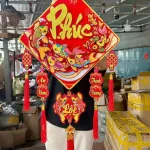 Nơi lấy sỉ dây reo 3d Vuông Tràn Trí Tết 40cm