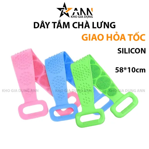 Nguồn hàng sỉ dây Tắm Chà Lưng Silicon 58x10cm
