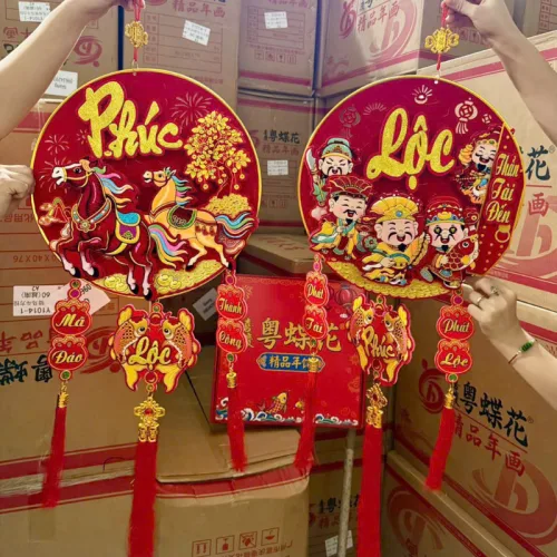 Dây Treo Tròn Thân Tài Ngựa 6D Kích Thước 60cm