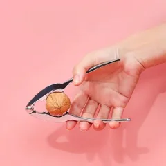 Kìm kẹp càng cua ghẹ, tách vỏ hạt cứng inox 15x3.6cm