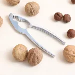 Kìm kẹp càng cua ghẹ, tách vỏ hạt cứng inox 15x3.6cm