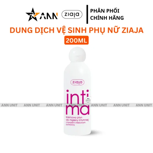 Nguồn hàng sỉ dung Dịch Vệ Sinh Phụ Nữ Ziaja Intimate 200ml Màu Hồng