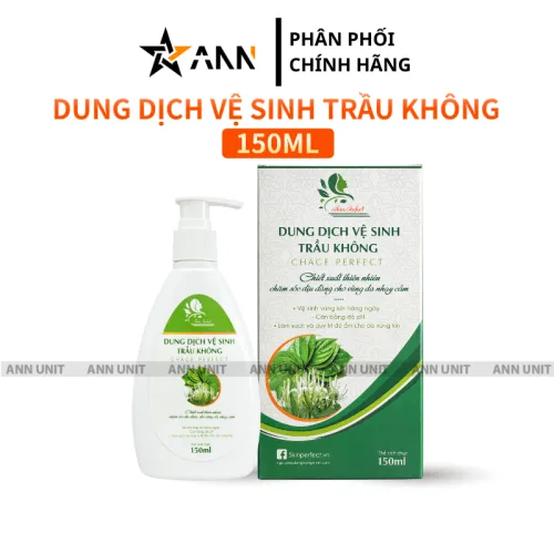 Dung Dịch Vệ Sinh Trầu Không Collagen Thảo Mộc 150ml