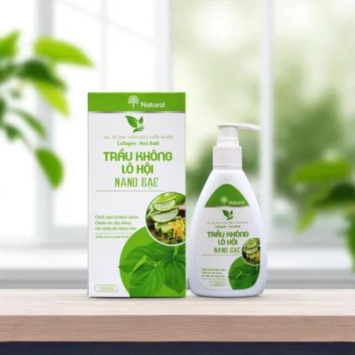 Dung Dịch Vệ Sinh Trầu Không Collagen Thảo Mộc 150ml