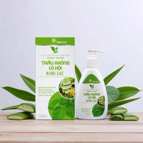 Dung Dịch Vệ Sinh Trầu Không Collagen Thảo Mộc 150ml