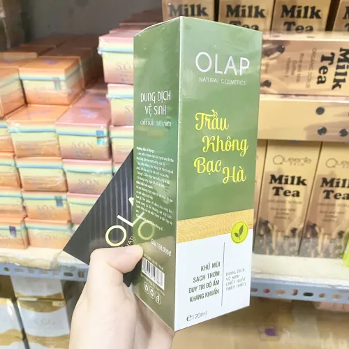 Dung dịch vệ sinh Olap 120ml với trầu không và bạc hà