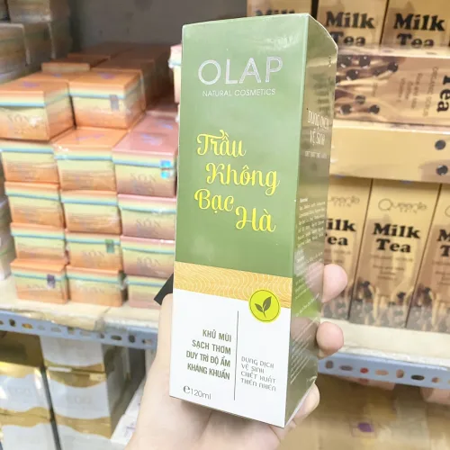 Dung dịch vệ sinh Olap 120ml với trầu không và bạc hà