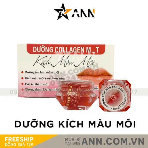 Chuyên sỉ dưỡng Môi Collagen Kích Màu Môi M&T
