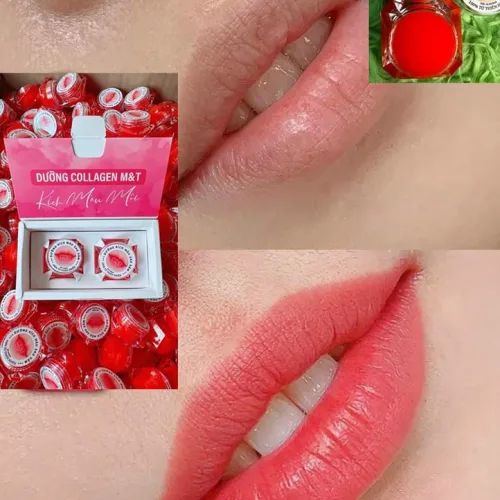 Chuyên sỉ dưỡng Môi Collagen Kích Màu Môi M&T