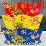 Nơi lấy sỉ đế Trang Trí Giỏ Quà Tết - Khay Thuyền Trang Trí Tết