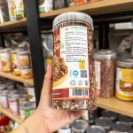 Snack gạo lứt rong biển thơm giòn 350g, hộp PET