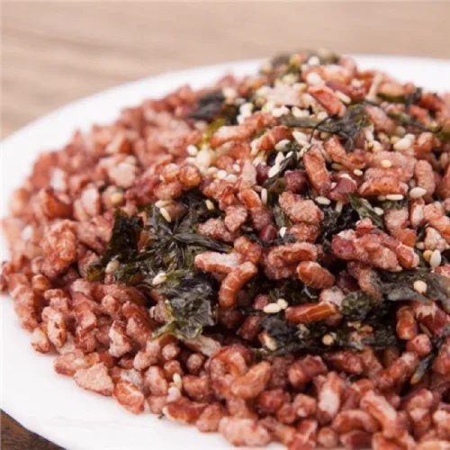 Snack gạo lứt rong biển thơm giòn 350g, hộp PET