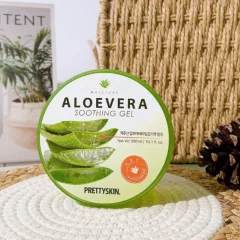 Prettyskin Aloevera Soothing Gel dưỡng da đa năng chiết xuất lô hội 300ml