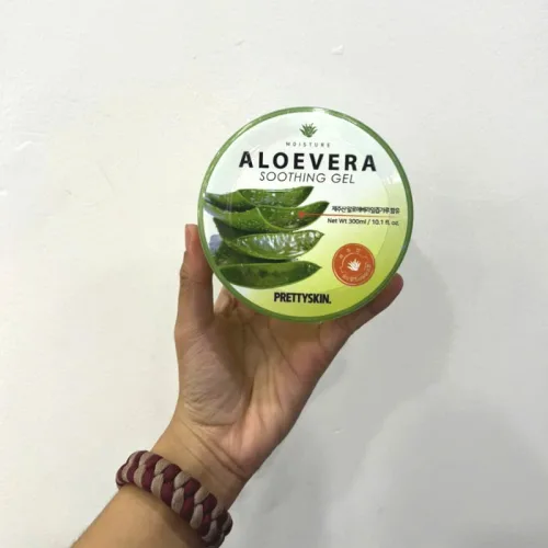 Prettyskin Aloevera Soothing Gel dưỡng da đa năng chiết xuất lô hội 300ml