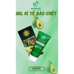Gel kỳ tế bào da chết bơ Huỳnh Đỗ 200ml dành cho mặt và body