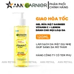 Garnier Bright Complete Vitamin C Gel Wash 120ml Sạch Dịu Nhẹ