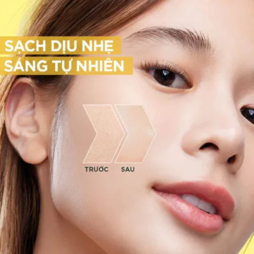 Garnier Bright Complete Vitamin C Gel Wash 120ml Sạch Dịu Nhẹ