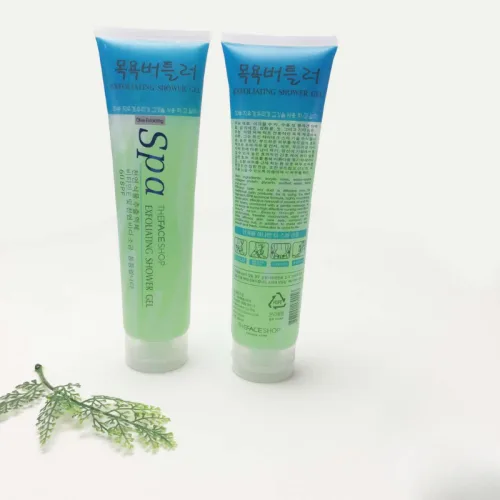 Nguồn hàng sỉ gel Tẩy Tế Bào Da Chết Body Hàn Quốc Spa Exfoliating Shower Gel 350ml - Màu Xanh Lá