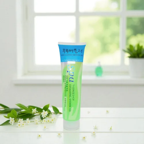 Nguồn hàng sỉ gel Tẩy Tế Bào Da Chết Body Hàn Quốc Spa Exfoliating Shower Gel 350ml - Màu Xanh Lá