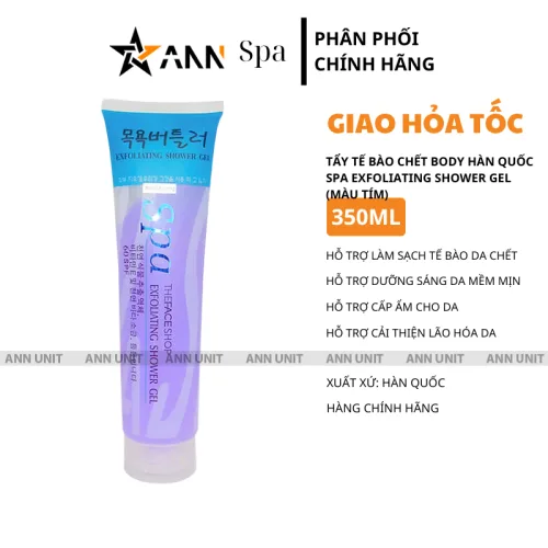 Chuyên sỉ gel Tẩy Tế Bào Da Chết Body Hàn Quốc Spa Exfoliating Shower Gel 350ml