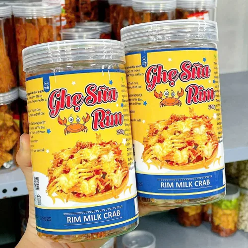 Chuyên sỉ ghẹ Sữa Rim Loại Ngon 250g Hộp