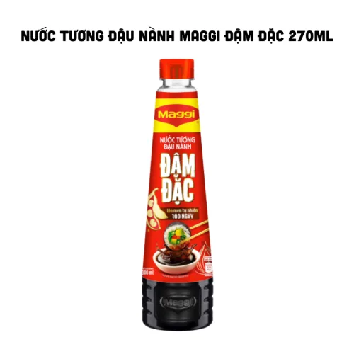 Nước tương MAGGI đậu nành đậm đặc chai 270ml
