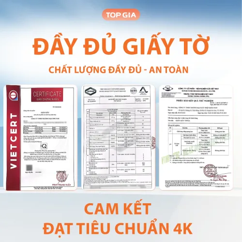 Giấy ăn Top Gia 3 màu, quy cách 1 bịt 10 gói nhỏ
