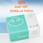 Giấy ăn Top Gia 3 màu, quy cách 1 bịt 10 gói nhỏ