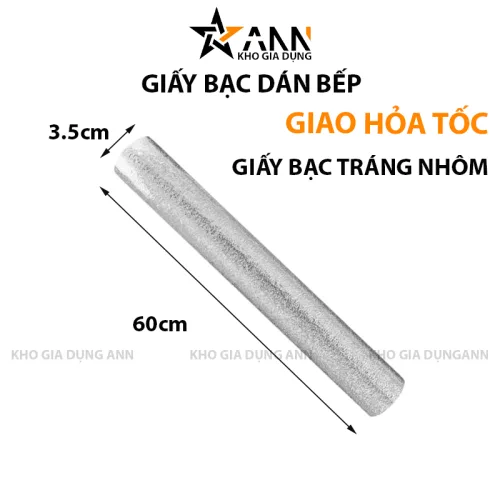 Chuyên sỉ giấy Bạc Dán Bếp Miếng Dán Tường Cách Nhiệt Chống Bụi Bẩn 170Cm