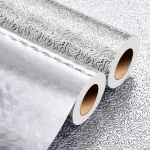 Chuyên sỉ giấy Bạc Dán Bếp Miếng Dán Tường Cách Nhiệt Chống Bụi Bẩn 170Cm