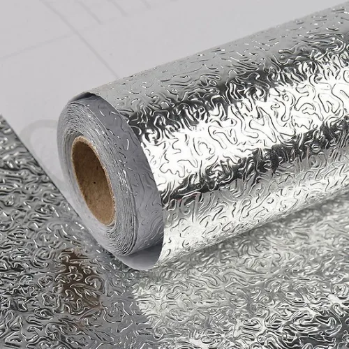 Chuyên sỉ giấy Bạc Dán Bếp Miếng Dán Tường Cách Nhiệt Chống Bụi Bẩn 170Cm