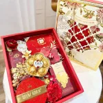 Giỏ 5 món quà Tết sang trọng dùng tặng và trang trí