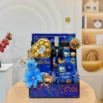 Chỗ sỉ giỏ Quà Tết 9 Món - Quà Tặng Tết Sang Trọng - Quà Trang Trí Tết
