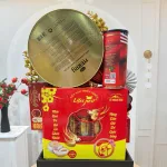 Giỏ Quà Tết Đỏ 13 Món - Quà Tặng Tết Sang Trọng - Quà Trang Trí Tết