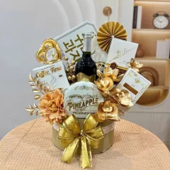 Nguồn hàng sỉ giỏ Quà Tết Vàng Kim - Quà Tặng Tết Sang Trọng - Quà Trang Trí Tết