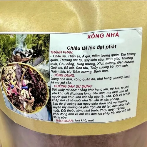 Gói Xông Nhà Chiêu Tài Lộc Đại Phát Thảo Mộc