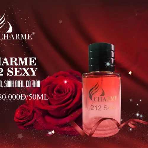 Nước hoa Charme 212 Sexy dành cho nam, dung tích 50ml
