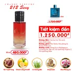 Nước hoa Charme 212 Sexy dành cho nam, dung tích 50ml