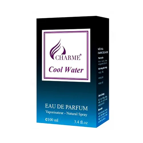 Charme Cool Water Eau De Parfum dành cho nam 100ml