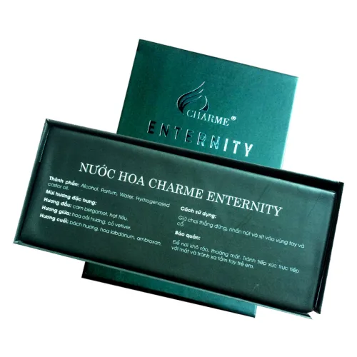 Hàng chính hãng - nước hoa nam Charme ENTERNITY 60ml
