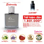 Hàng chính hãng - nước hoa nam Charme ENTERNITY 60ml
